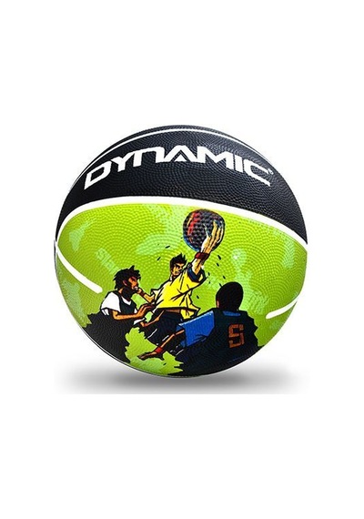 Dynamic Slam Basket Topu Siyah Yeşil