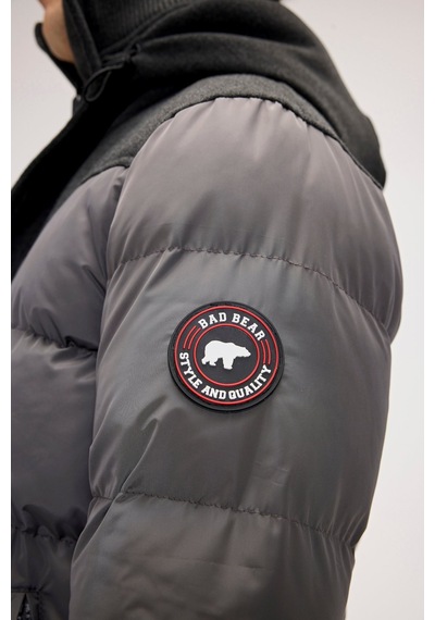 Bad Bear Valery Asfalt Erkek Puffer Mont-asphalt Asphalt