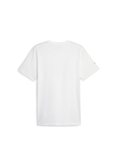 Puma Bmw Mms Ess Logo Tee Erkek Günlük Tişört 62131402 Beyaz 001