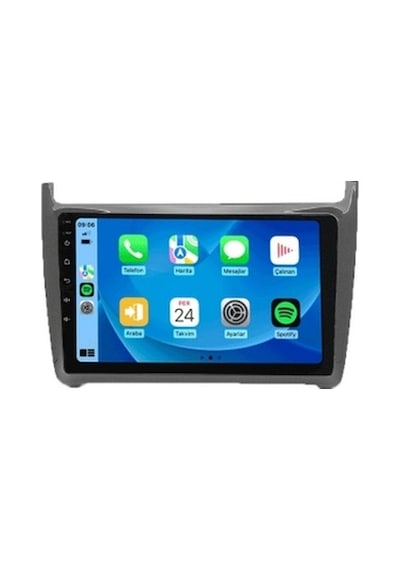 Volkswagen Polo 2014-2018 4gb Ram 64gb Hafıza 8 Çekirdek Carplay Kamera Android Multimedya 9"