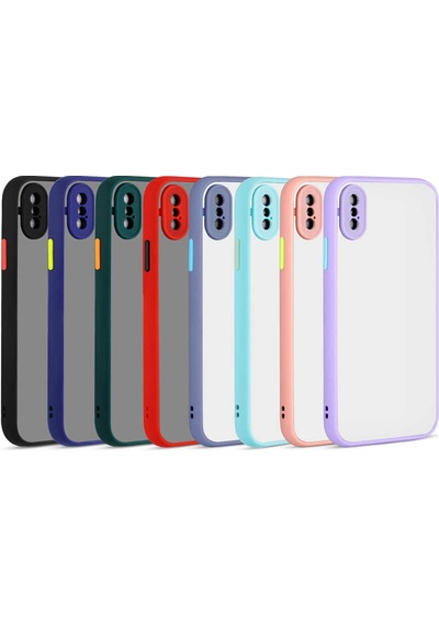 Apple Uyumlu iPhone Xs Max 6.5 Kılıf Zore Hux Kapak Pembe