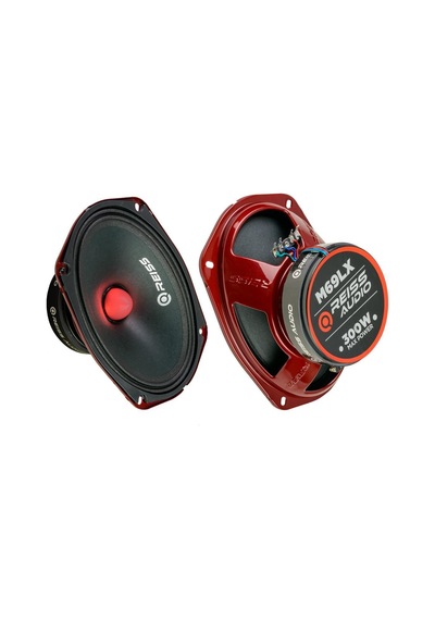 Reiss Audio Rs-m69lx Rgb 20 Cm Oto Midrange Hoparlör Deprem Serisi Çifti 600 Watt-300 Rms
