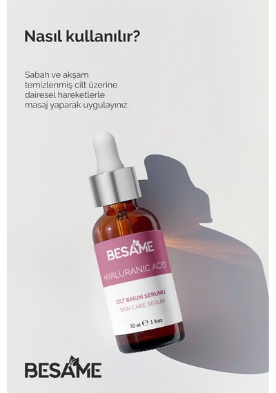Hyaluronik Asit Yoğun Nemlendirici Cilt Bakım Serumu 30 Ml