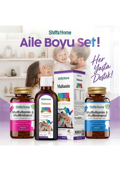 Shiffa Home Multivitamin Multimineral Aile Paketi
