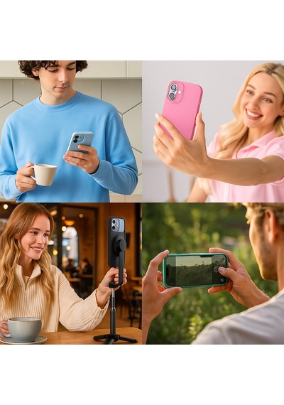 Apple İphone 17 Pro Uyumlu İçi Kadife Lansman Silikon Kılıf Kapak