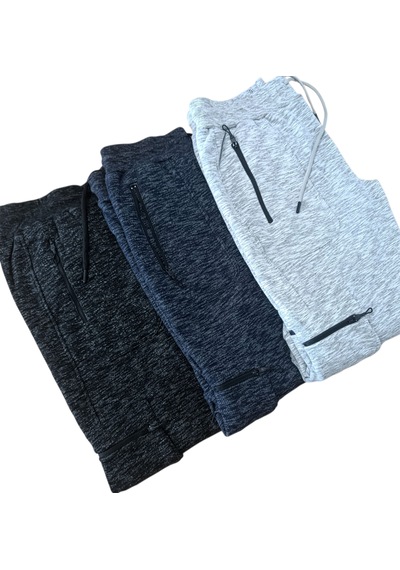 Erkek Jogger Kargo Cep Pantolon Siyah
