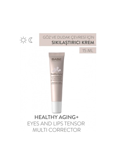 Babe Healthyaging+ Eyes and Lips Tensor Multi Corrector 15ml - Sıkılaştırıcı Göz-Dudak Kremi