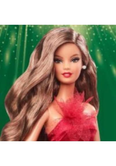 Barbie 2022 Mutlu Yıllar Bebeği, Kumral hby05