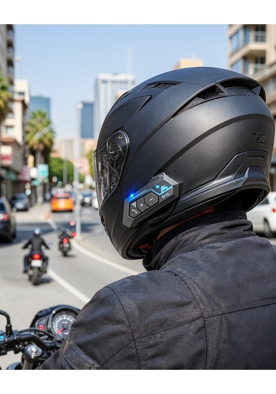 Bluetooth Kask Kulaklığı Navigasyon Ve Müzik Destekli Xxuczzzbt22intercom-3