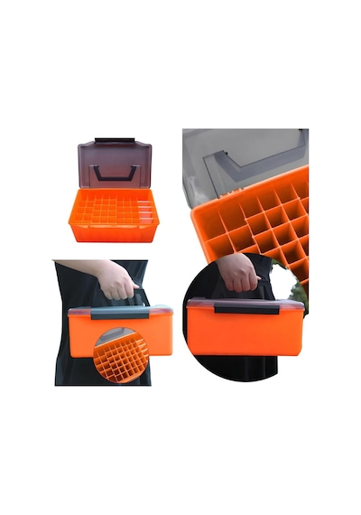 Shufa 52 Bölmeli Maket-jig-kalamar Zoka Taşıma Bag