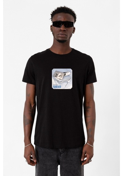 Babymonster Forever Siyah Erkek Tshirt Çok Renkli