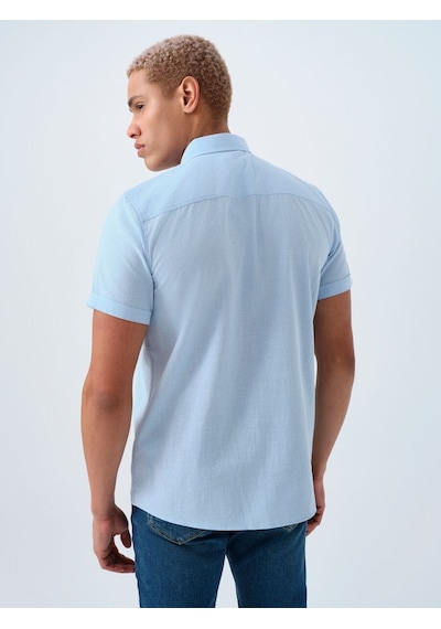LOFT Regular Fit Erkek Gömlek K.kol Lf2024492 Q1.v1 Açık Mavi LOFT Regular Fit Erkek Gömlek K.kol Lf2024492 Q1.v1 Açık Mavi