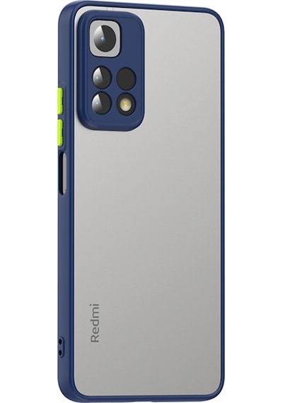 Xiaomi Redmi Note 11 Pro 5g Kılıf Zore Hux Düğme Ve Kapak Zıt Renk Kılıf