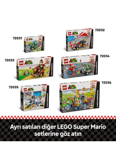 LEGO® Super Mario™: Mario Kart™ – Baby Mario ile Baby Luigi 72034 - 8 Yaş ve Üzeri Çocuklar için Koleksiyonluk Oyuncak Yapım Seti (321P) LEGO® Super Mario™: Mario Kart™ – Baby Mario ile Baby Luigi 72034 - 8 Yaş ve Üzeri Çocuklar için Koleksiyonluk Oyuncak Yapım Seti (321P)
