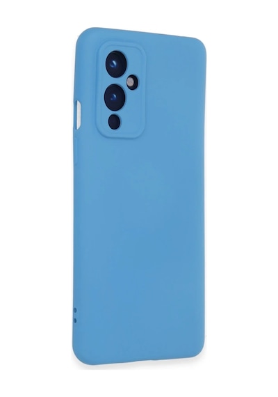 One Plus 9 Kılıf Nano İçi Kadife Silikon - Mavi 0.2M-Çok Renkli
