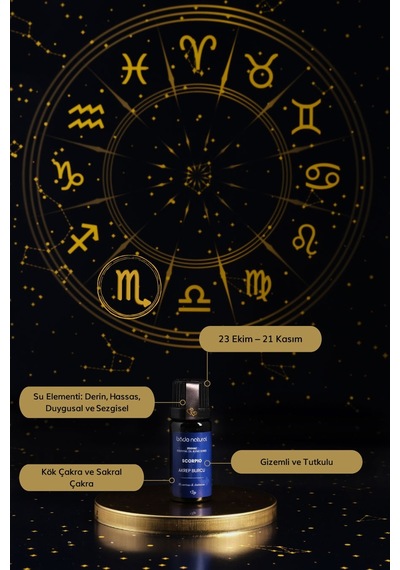 Bade Natural Akrep Burcu Aromaterapi Karışımı 10 ML