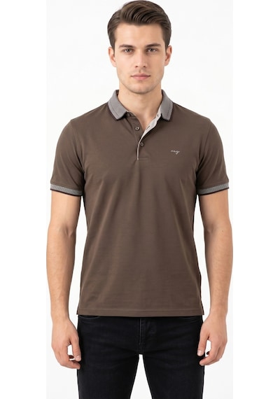 Raymons Erkek Polo Yaka Kısa Kollu Tişört Regular Kalıp T3000 Bgl-st05555 Açık Kahverengi Raymons Erkek Polo Yaka Kısa Kollu Tişört Regular Kalıp T3000 Bgl-st05555 Açık Kahverengi