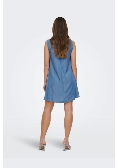 Only Onlcharis Life Sl Short Kadın Elbise 15363981 Mavi