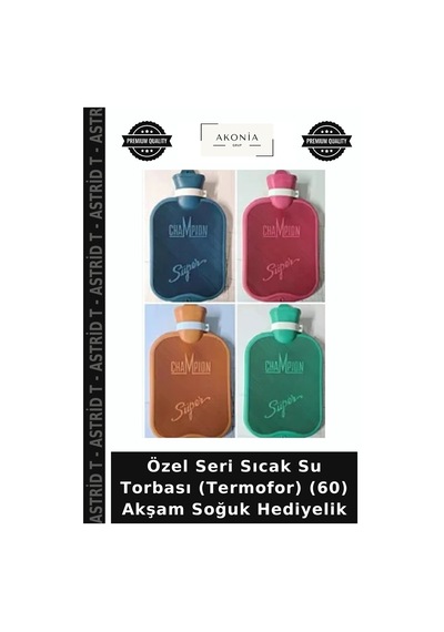 Özel Seri Sıcak Su Torbası Termofor 60 Akşam Soğuk Hediyelik Diğer