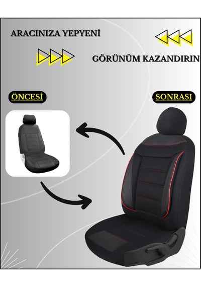 Tr Nissan Juke Araçlara Uyumlu Tam Takım Flex K Model Oto Koltuk Kılıfı Genel