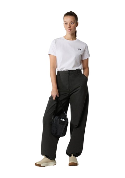 The North Face W S/s Simple Dome Slim Tee Kadın Beyaz T-shirt Beyaz