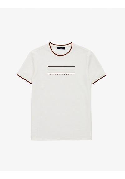 Pierre Cardin Erkek Ekru Tişört 50321064-vr019