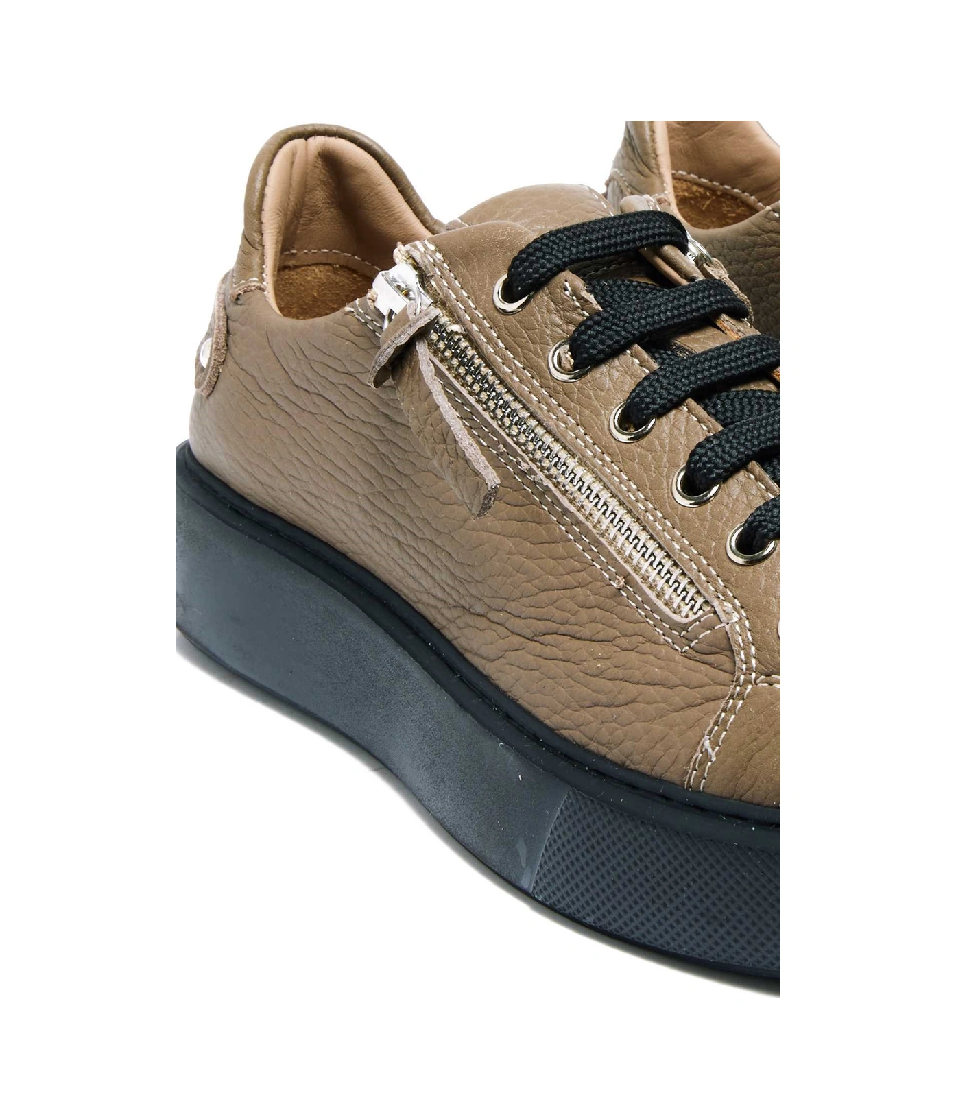 Bestello Fermuar Detaylı Eva Sneaker 101-14725-123 Kadın Ayakkabı VIZON