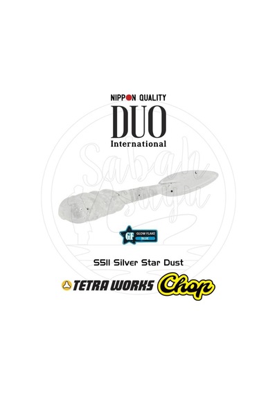 Duo Tetra Works Chop Lrf Silikon 35Mm. S511 Silver Stardust