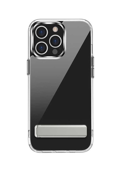 Teleplus Apple Uyumlu iPhone  13 Pro Kılıf Hibrid Lstand Kapak Silikon