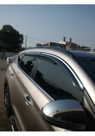 Hyundai Tuscon Kromlu Mugen Cam Rüzgarlığı 2015 Üzeri