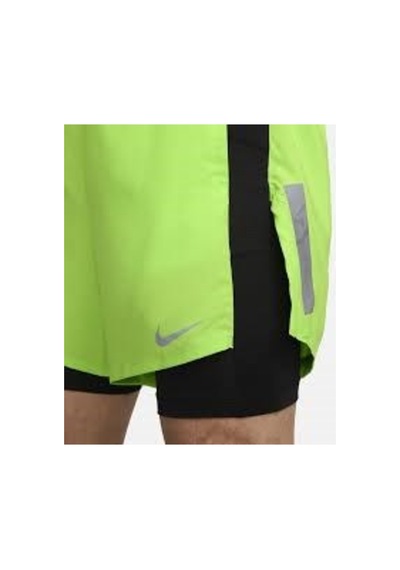 Nike Dri-fit Run Division Hybrid Stride 8'' 2-ın-1 Running Erkek Şort Dx0841-313 Aslan Sport Yeşil