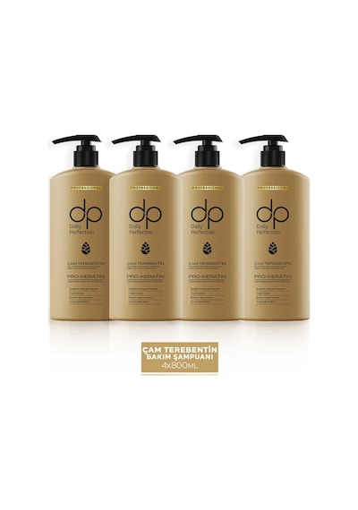 Dp Daily Perfection Şampuan Çam Terebentin 4 x 800 ML