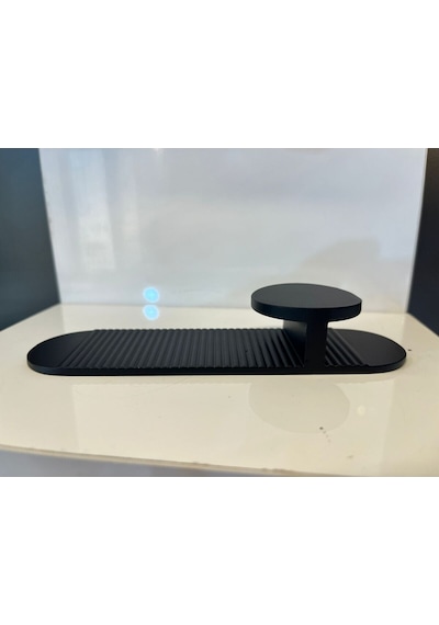 Flow Alfa Metal Kulp 32mm Mat Siyah Dolap Kapak Modern Çekmece Mobilya Tv Ünite Komidin Vestiyer Mat Siyah