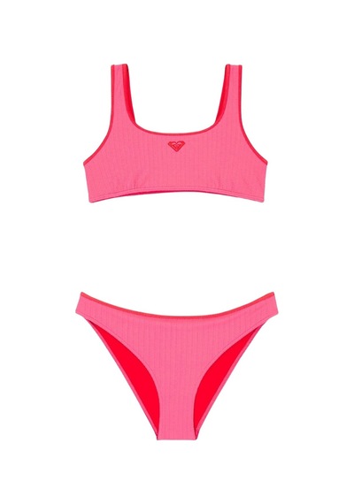 Roxy Roxy Aruba Kız Çocuk Bikini 2023 Fuşya
