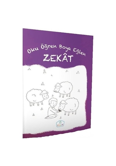 Zekat-Oku Öğren Boya Eğlen - Cüneyt Dal - Fidan Yayınları