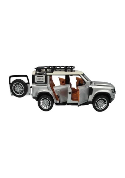 Die Cast 1:22 Sesli Ve Işıklı Çek Bırak Safari Metal Jeep
