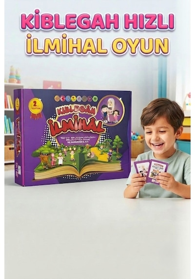 Hızlı İlmihal Oyunu - Eğitici Ve Eğlenceli Temel Dini Bilgiler Aile İçi Etkileşimli Oyun Seti
