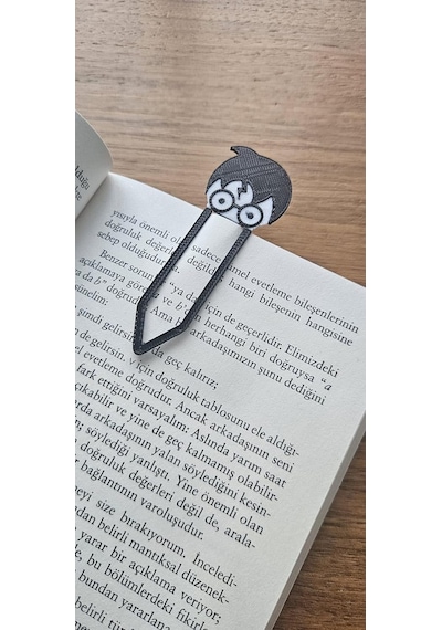 3d Baskı Harry Potter Figürlü Kitap Ayracı 7'li Set