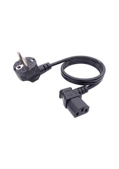 Senseı Eu Power Cord L Tipi Sol 3x0.75mm 220v 90 Derece 1.5 Metre Power Kablo