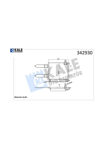 Klima Kondenseri Polo-lupo-arosa Variant Al-al Kale Radyatör 6x0820411a/ 6x0820413a