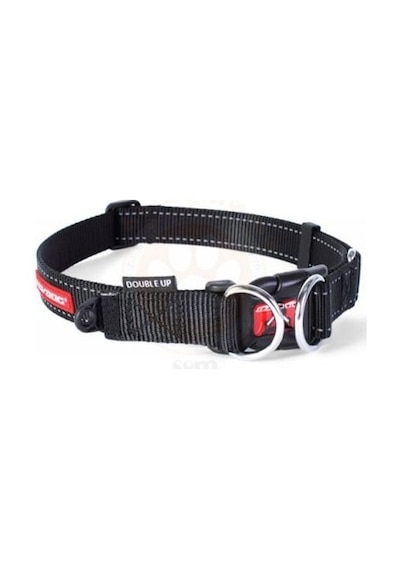 EZYDOG Double Up Çift Halkalı Boyun Tasması M Siyah