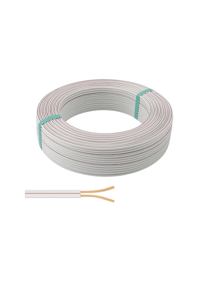 Elektrik Kablosu 0.75 Mm İki Damar 20m Bakır Kablo %100 Bakır Dayanıklı Ve Esnek Kablo