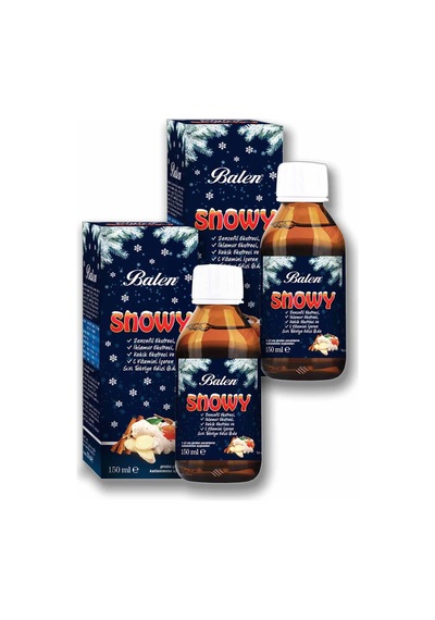 Balen Snowy Zencefil - Ihlamur Eki Şurup 150 Ml X 2 Adet