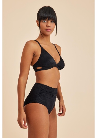 Amarelle Bali Siyah Dolgusuz Toparlayıcı Bikini Takım Siyah