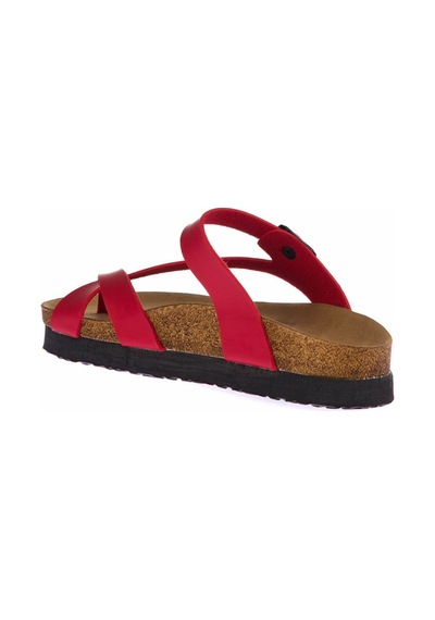 Fox Shoes Kırmızı Kadın Terlik B777753009 Kırmızı