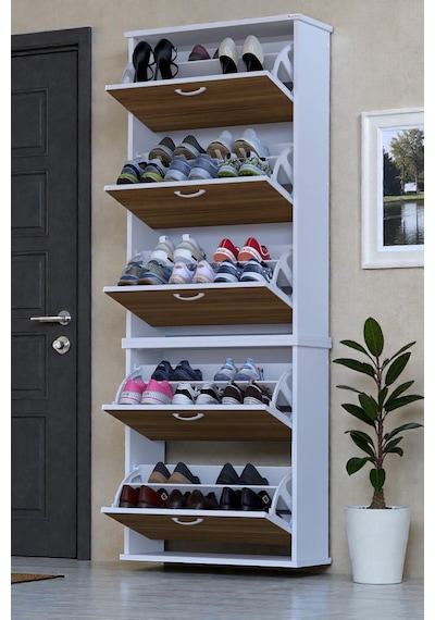 Eliusta Sho Beş Düşer Kapaklı Ayakkabılık Ceviz Renk 72 Cm Asma 72x193x26 Cm Ayakkabılık Ceviz Eliusta Sho Beş Düşer Kapaklı Ayakkabılık Ceviz Renk 72 Cm Asma 72x193x26 Cm Ayakkabılık Ceviz