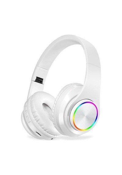 Kablosuz 7 Renkli Işıklı Katlanabilir Kulaklık B39 Subwoofer Bluetooth Kulaklık