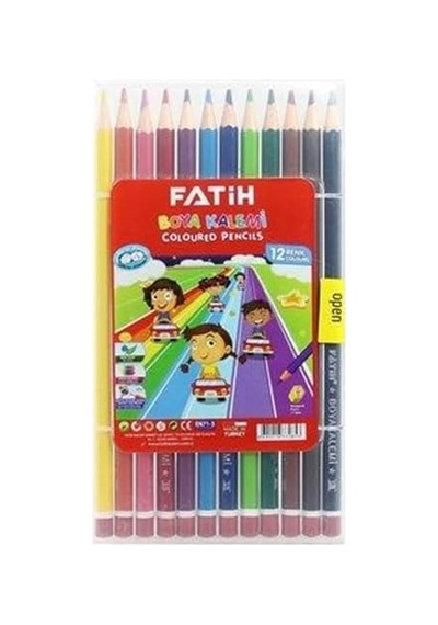 Fa33285kb12rtb Rengi Kurşun Kalemler, 12 Renk Ve Kılıf 0