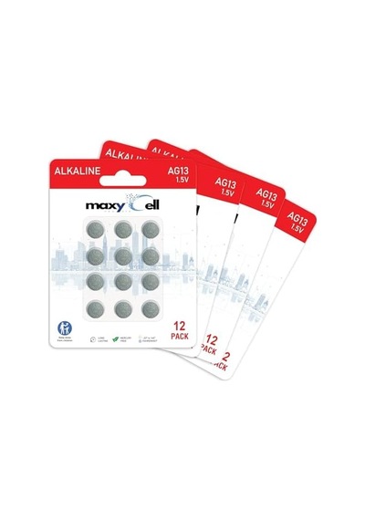 Maxycell 24 Adet Ag13 Lr44 Düğme Pil 1.5 V 24 Adet