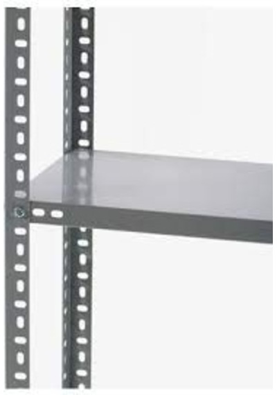 Ayrex 5 Katlı Galvaniz Çelik Raf - Depo, Arşiv, Kiler, Dosya, Market Rafı, Civatalı Raf Sistemi 31x93 Cm 200 Cm 0.7 Genel